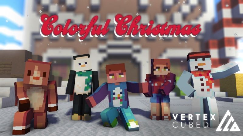 Colorful Christmas on the Minecraft Marketplace by Vertexcubed