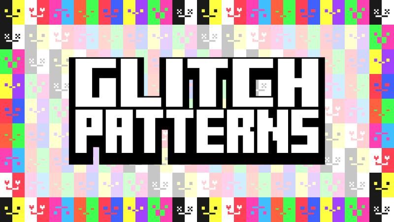 Glitch Patterns on the Minecraft Marketplace by Virtual Pinata