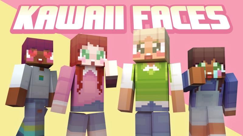 Kawaii Faces on the Minecraft Marketplace by Virtual Pinata