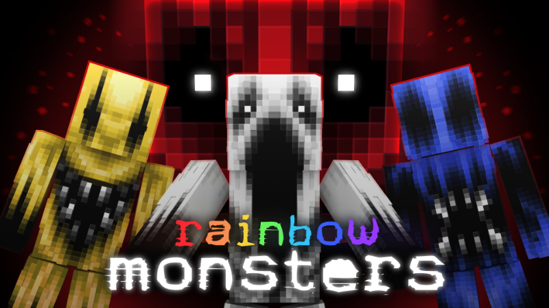 Rainbow Monsters on the Minecraft Marketplace by Virtual Pinata
