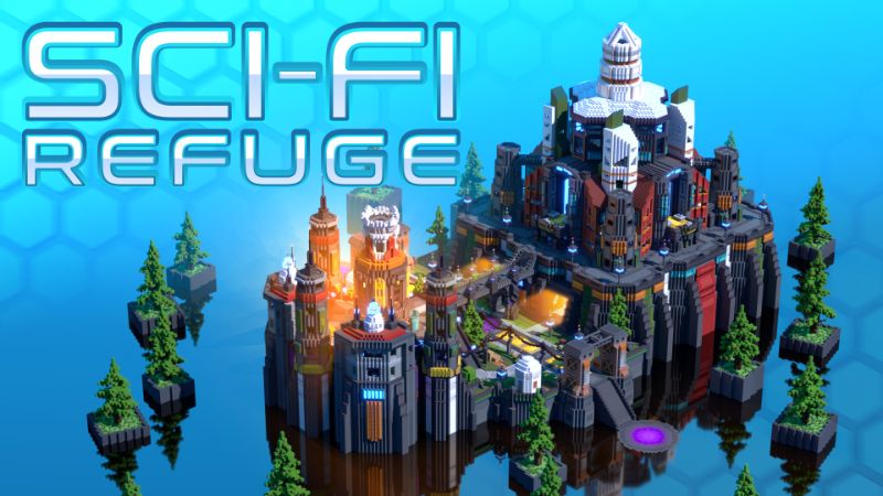 Sci-fi Refuge on the Minecraft Marketplace by Virtual Pinata