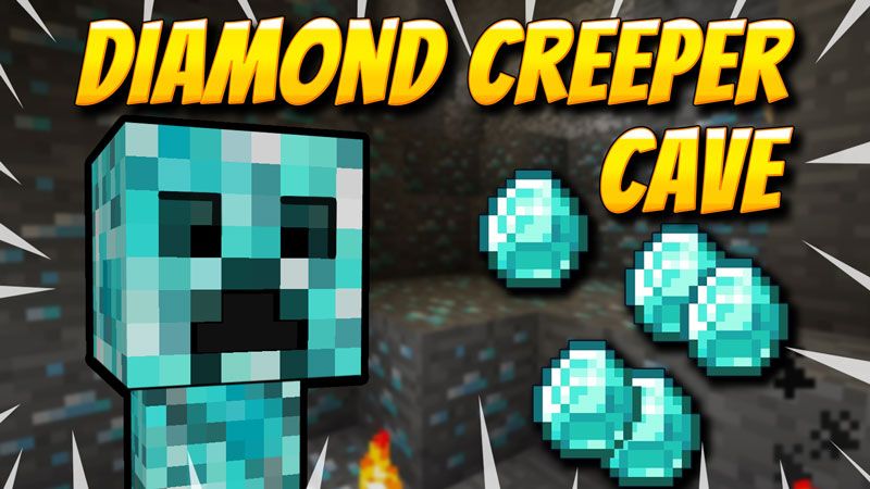 Diamond Creeper Cave on the Minecraft Marketplace by VoxelBlocks