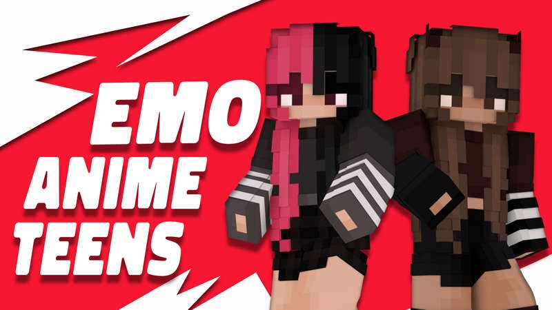 Emo Anime Teens on the Minecraft Marketplace by voxelblocks