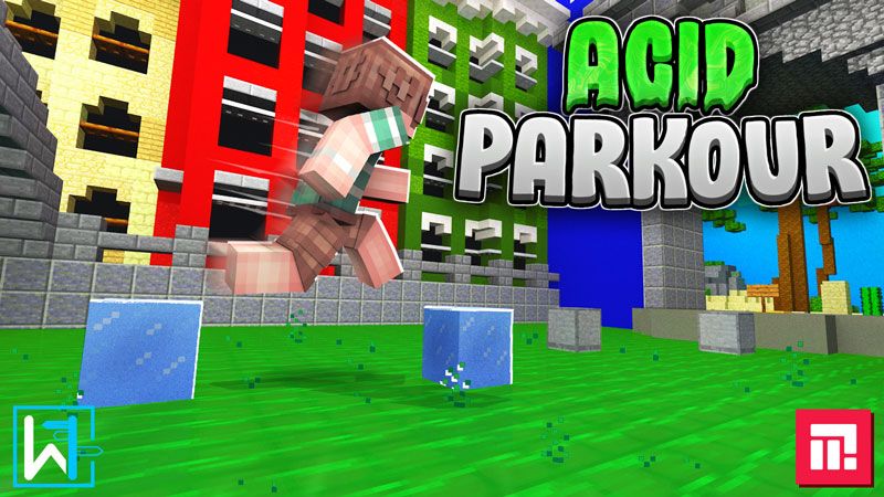 Acid Parkour on the Minecraft Marketplace by Waypoint Studios