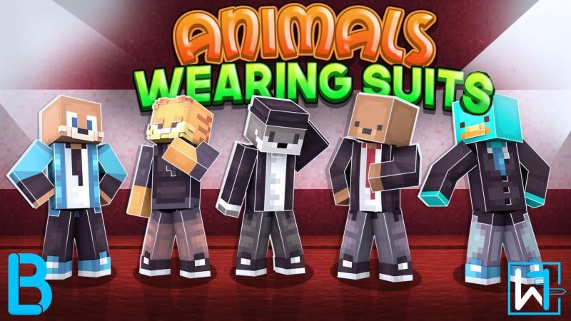 Animals Wearing Suits on the Minecraft Marketplace by Waypoint Studios