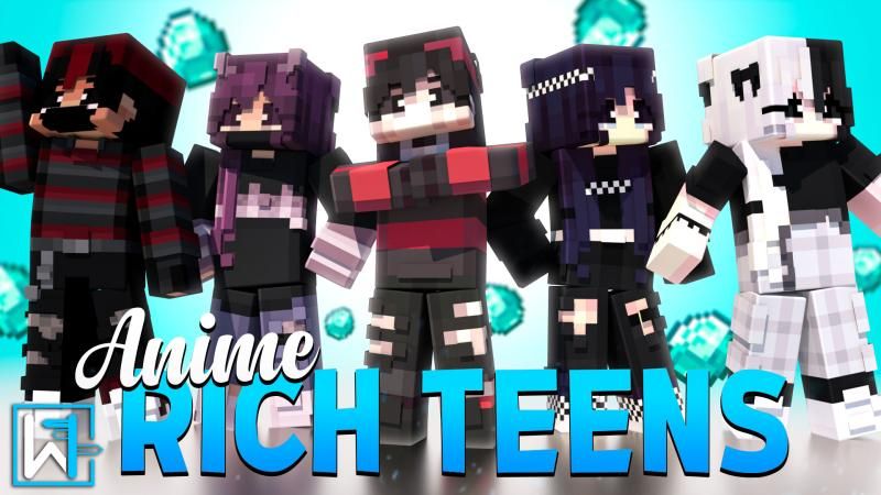 Anime Rich Teens on the Minecraft Marketplace by Waypoint Studios