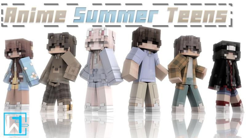 Anime Summer Teens on the Minecraft Marketplace by Waypoint Studios