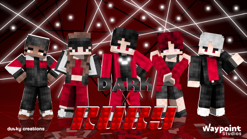 Black X Ruby on the Minecraft Marketplace by Waypoint Studios