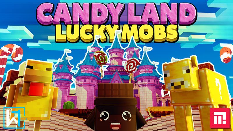 Candyland Lucky Mobs Skyblock on the Minecraft Marketplace by Waypoint Studios