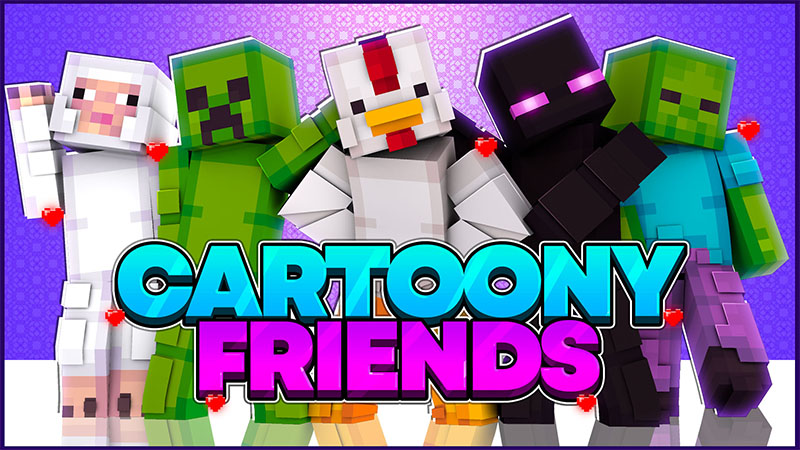 Cartoony Friends on the Minecraft Marketplace by Waypoint Studios