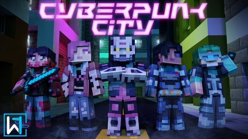 Cyberpunk City on the Minecraft Marketplace by Waypoint Studios