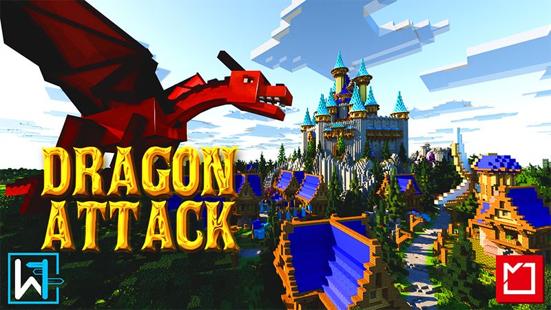 Dragon Attack on the Minecraft Marketplace by Waypoint Studios