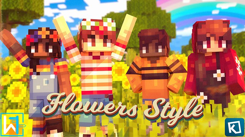 Flowers Style on the Minecraft Marketplace by Waypoint Studios