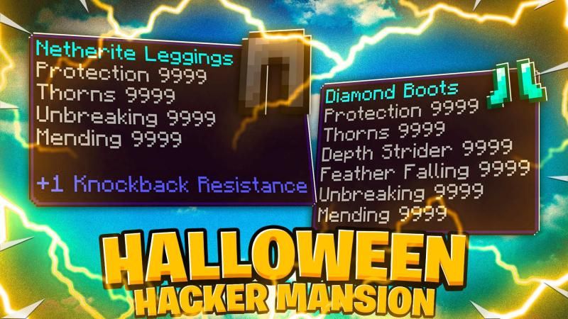 Halloween Hacker Mansion on the Minecraft Marketplace by Waypoint Studios