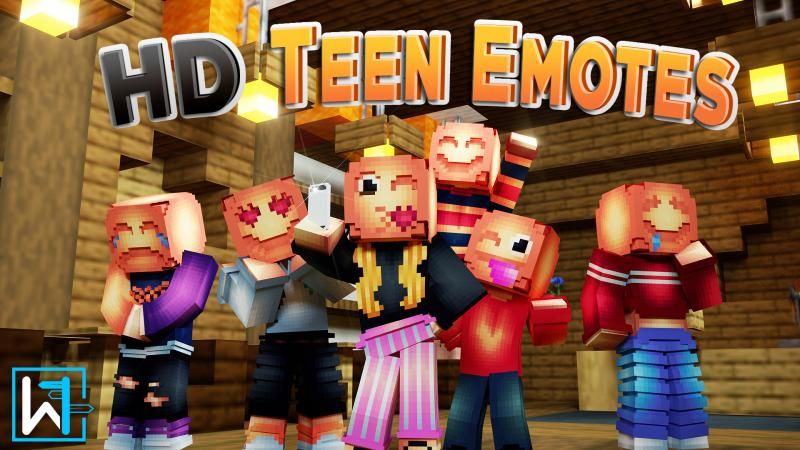 HD Teen Emotes on the Minecraft Marketplace by Waypoint Studios