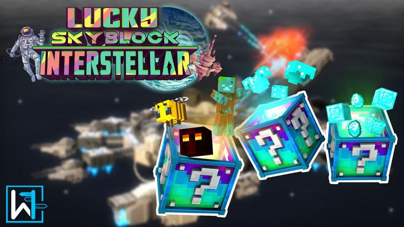 Lucky Skyblock Interstellar on the Minecraft Marketplace by Waypoint Studios