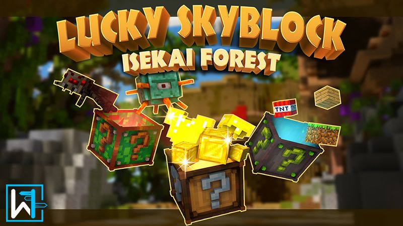 Lucky Skyblock Isekai Forest on the Minecraft Marketplace by Waypoint Studios