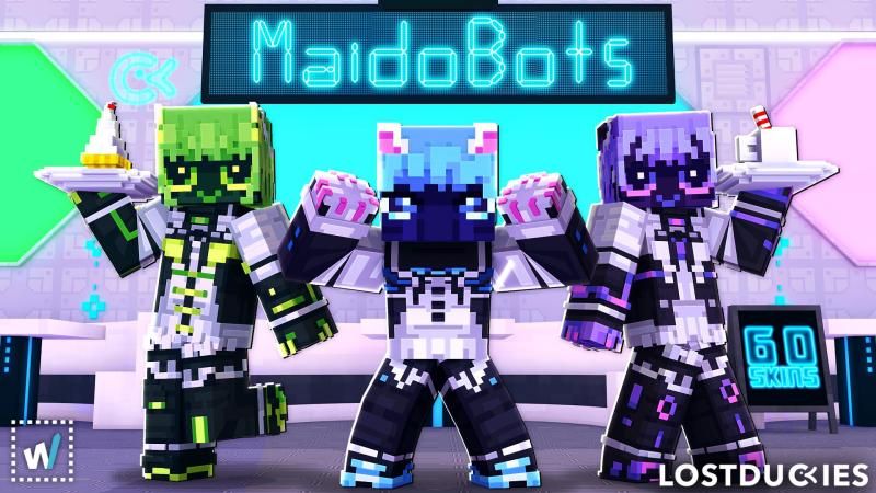 Maidobots on the Minecraft Marketplace by Waypoint Studios