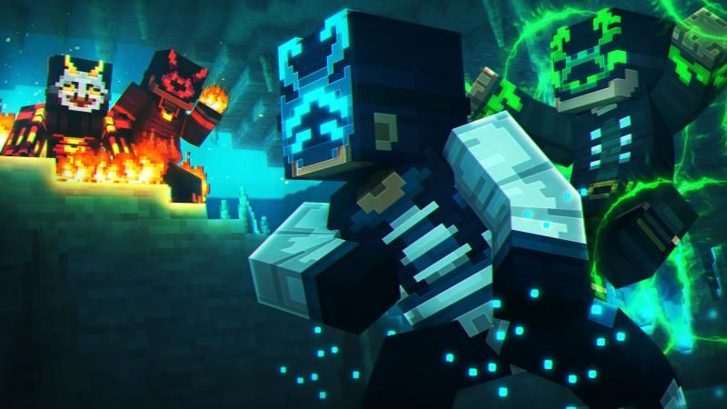 Masked Battle on the Minecraft Marketplace by Waypoint Studios