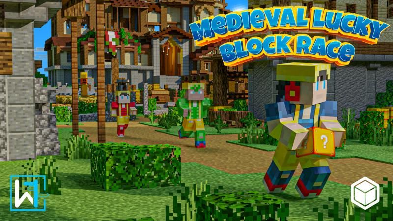 Medieval Lucky Block Race on the Minecraft Marketplace by Waypoint Studios