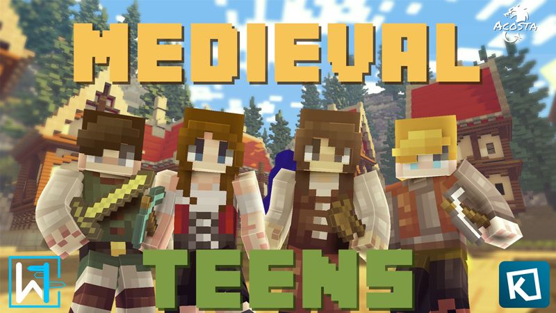 Medieval Teens on the Minecraft Marketplace by Waypoint Studios