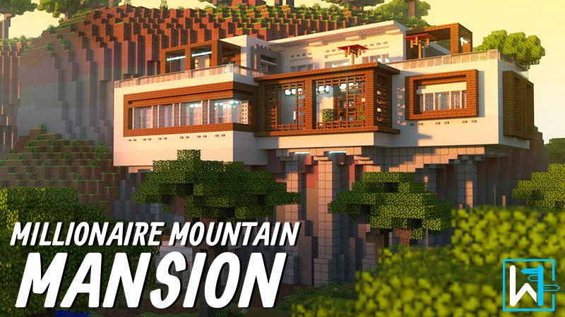 Millionaire Mountain Mansion on the Minecraft Marketplace by Waypoint Studios