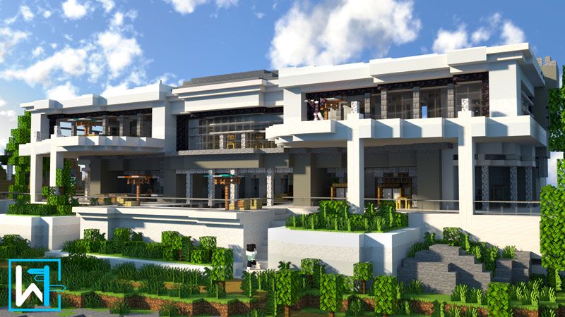 Millionaire Party Mansion on the Minecraft Marketplace by Waypoint Studios