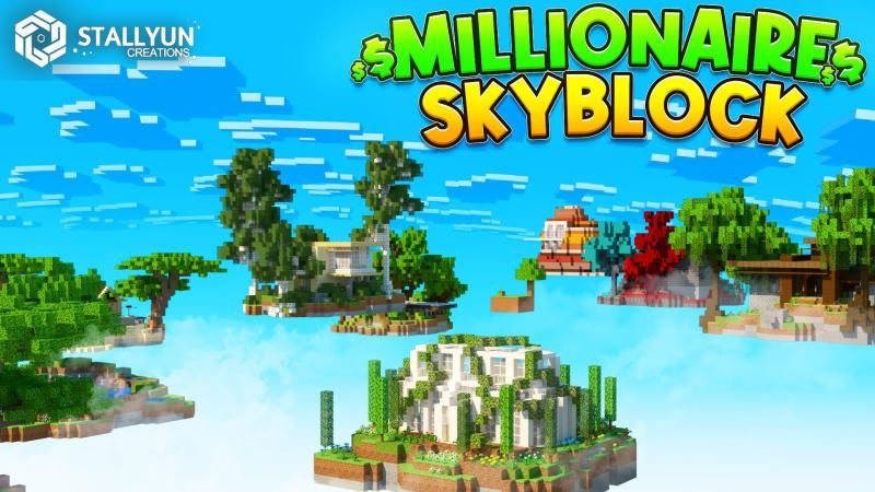 Millionaire Skyblock on the Minecraft Marketplace by Waypoint Studios