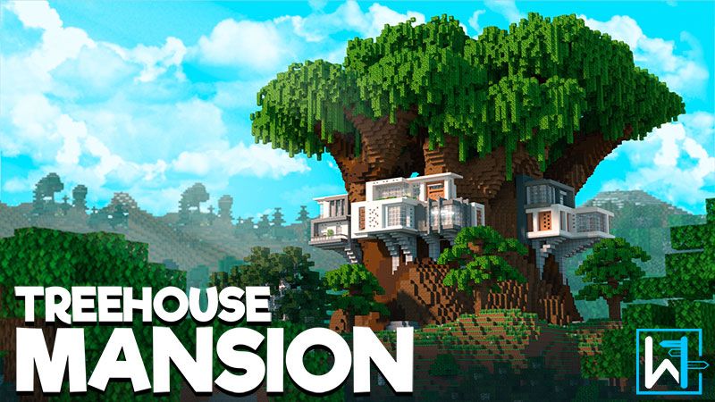 Millionaire Treehouse Mansion on the Minecraft Marketplace by Waypoint Studios