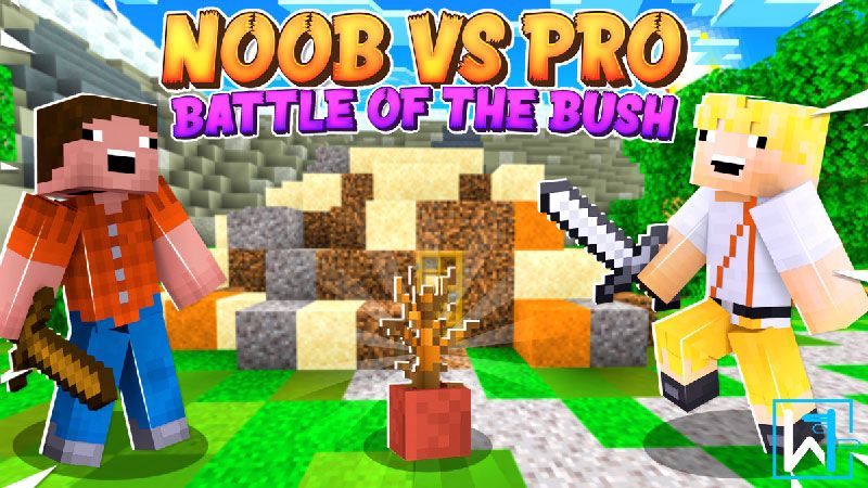 Noob VS Pro Battle of the Bush