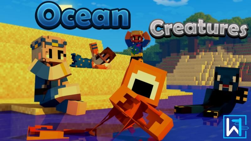 Ocean Creatures on the Minecraft Marketplace by Waypoint Studios