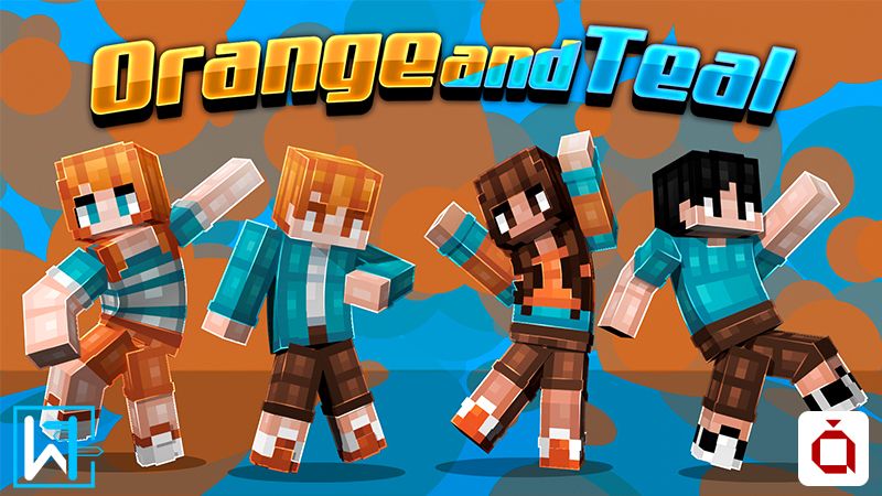 Orange and Teal on the Minecraft Marketplace by Waypoint Studios