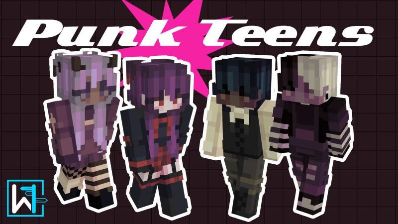 Punk Teens on the Minecraft Marketplace by Waypoint Studios