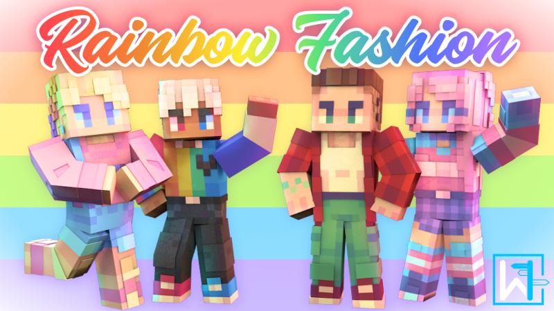 Rainbow Fashion on the Minecraft Marketplace by Waypoint Studios