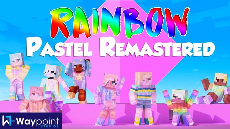 Rainbow Pastel Remastered on the Minecraft Marketplace by Waypoint Studios