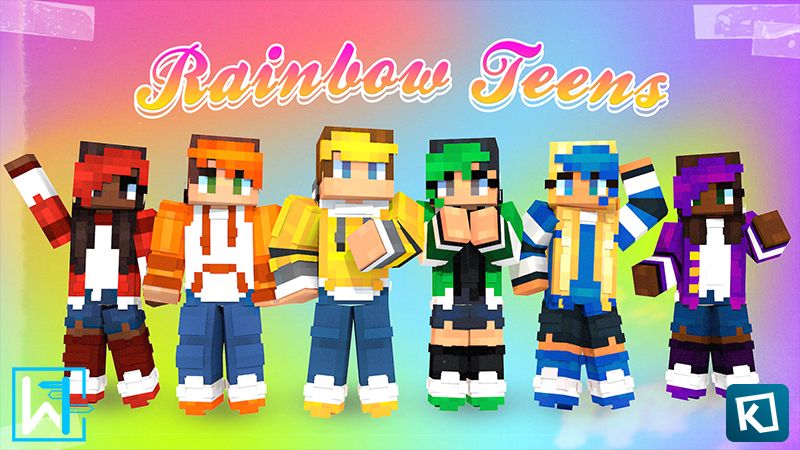 Rainbow Teens on the Minecraft Marketplace by Waypoint Studios