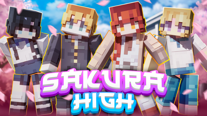 Sakura High on the Minecraft Marketplace by Waypoint Studios