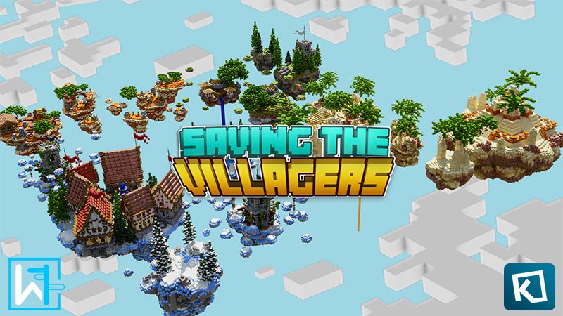 Saving the Villagers on the Minecraft Marketplace by Waypoint Studios