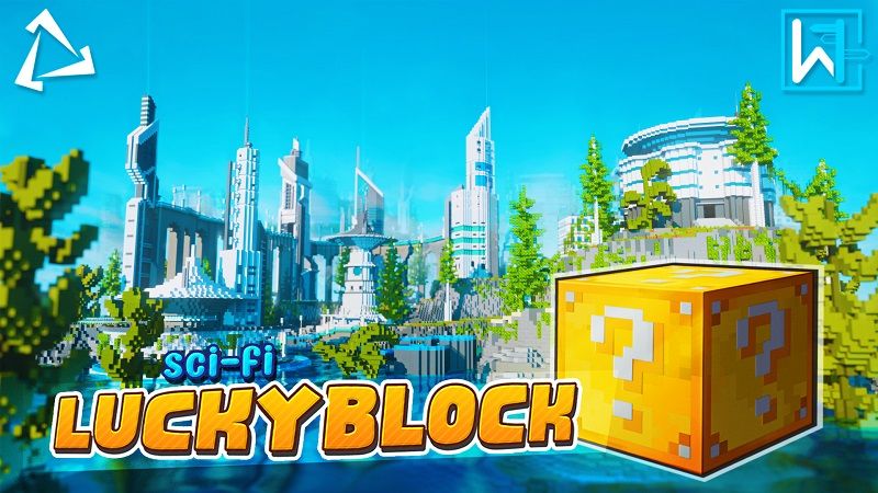 Sci-Fi Lucky Block on the Minecraft Marketplace by Waypoint Studios