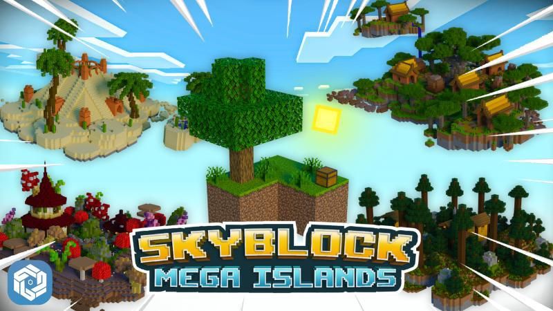 Skyblock Mega Islands on the Minecraft Marketplace by Waypoint Studios