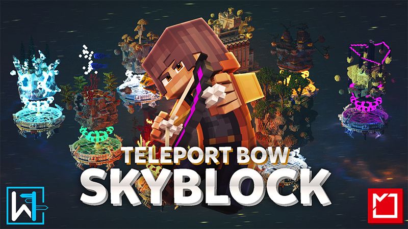 Teleport Bow Skyblock on the Minecraft Marketplace by Waypoint Studios