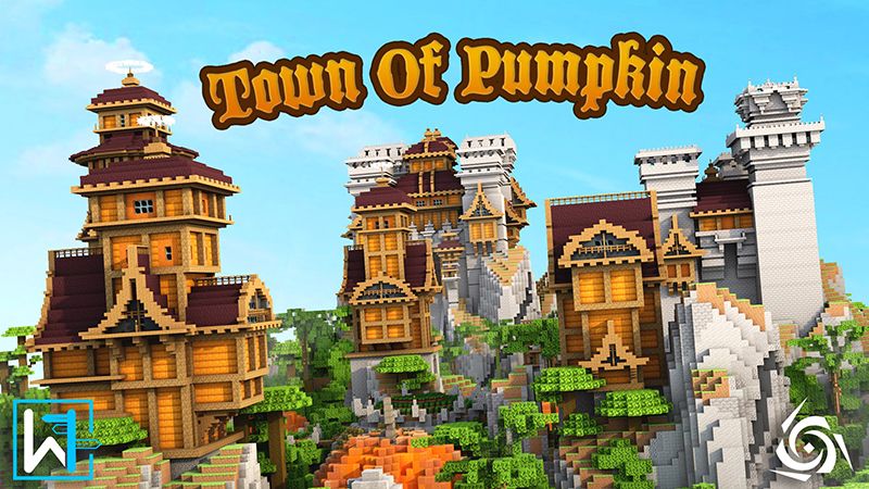 Town of Pumpkin on the Minecraft Marketplace by Waypoint Studios