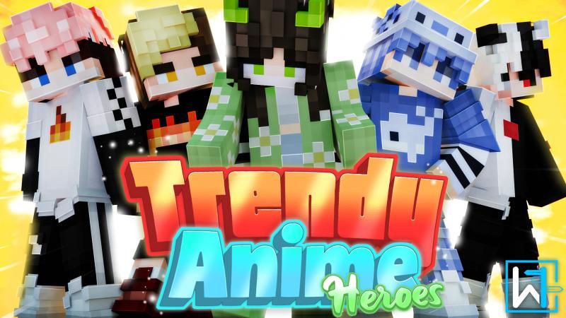 Trendy Anime Heroes on the Minecraft Marketplace by Waypoint Studios