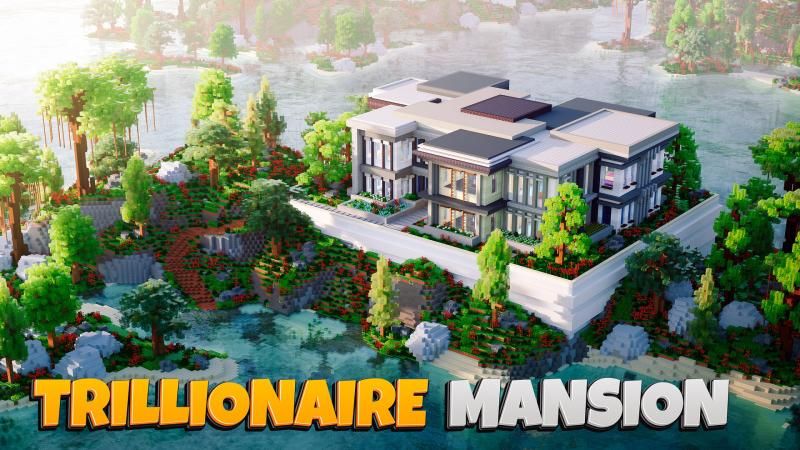 Trillionaire Mansion on the Minecraft Marketplace by Waypoint Studios