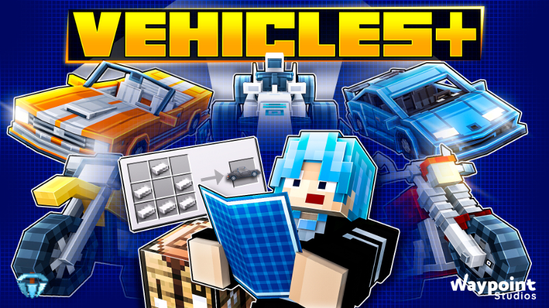 Vehicles+ on the Minecraft Marketplace by Waypoint Studios