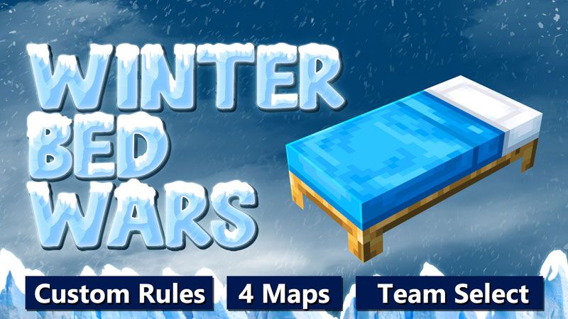 Winter Bed Wars on the Minecraft Marketplace by Waypoint Studios