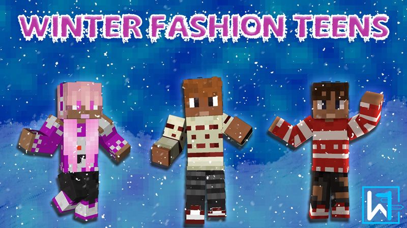 Winter Fashion Teens on the Minecraft Marketplace by Waypoint Studios