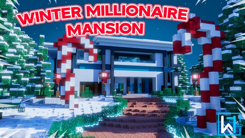 Winter Millionaire Mansion