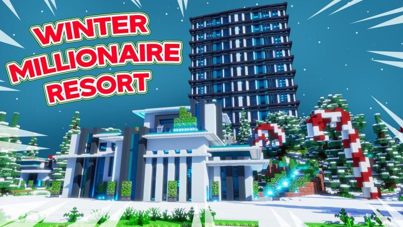 Winter Millionaire Resort on the Minecraft Marketplace by Waypoint Studios