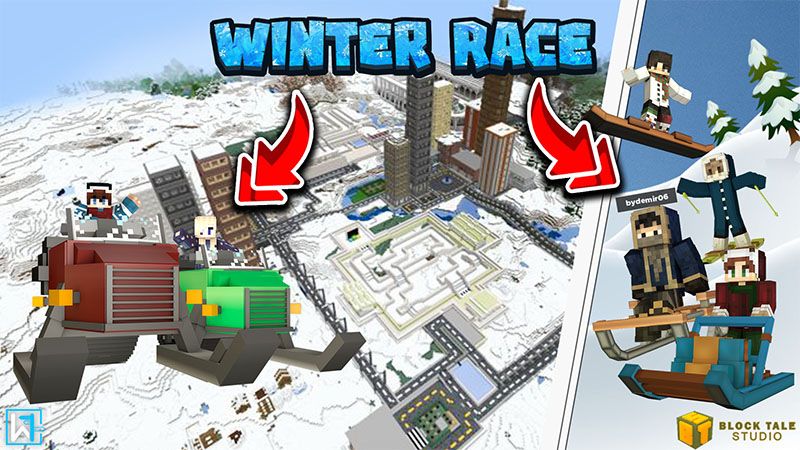 Winter Race on the Minecraft Marketplace by Waypoint Studios